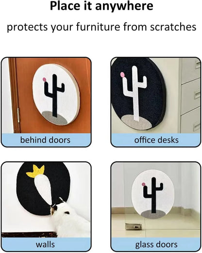 Wall Mounted Cat Scratching Post - PetsLoveStory®