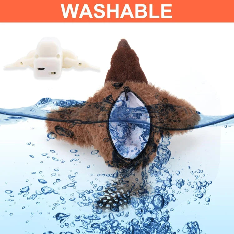 Flapping Wings Sparrow Bird Cat Toy - PetsLoveStory®