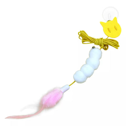 Cat Kitten Door Hanging Toy Cat Kitty Teaser Toy Pet Interactive Toys For Indoor - PetsLoveStory®