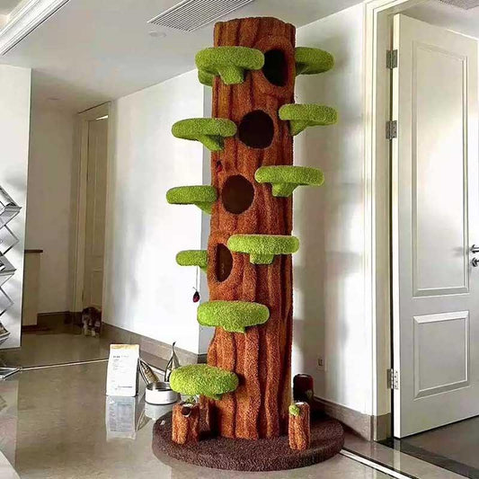 Luxury Simulation Climbing Frame Bed for Multiple Cat Tree - PetsLoveStory®