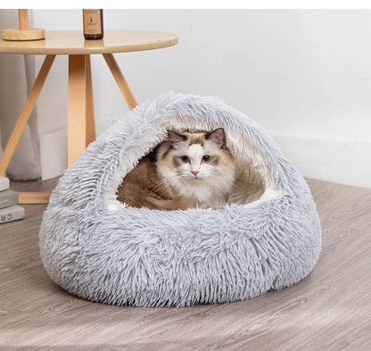 Warm cozy bed - PetsLoveStory®