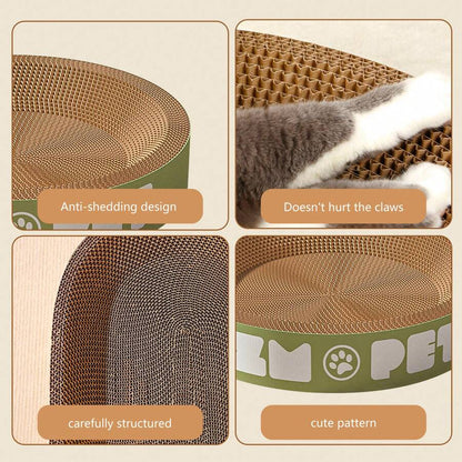 Cat scratching and sleeping bed - PetsLoveStory®