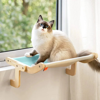 Cat Window & Side Bed Perch - PetsLoveStory®