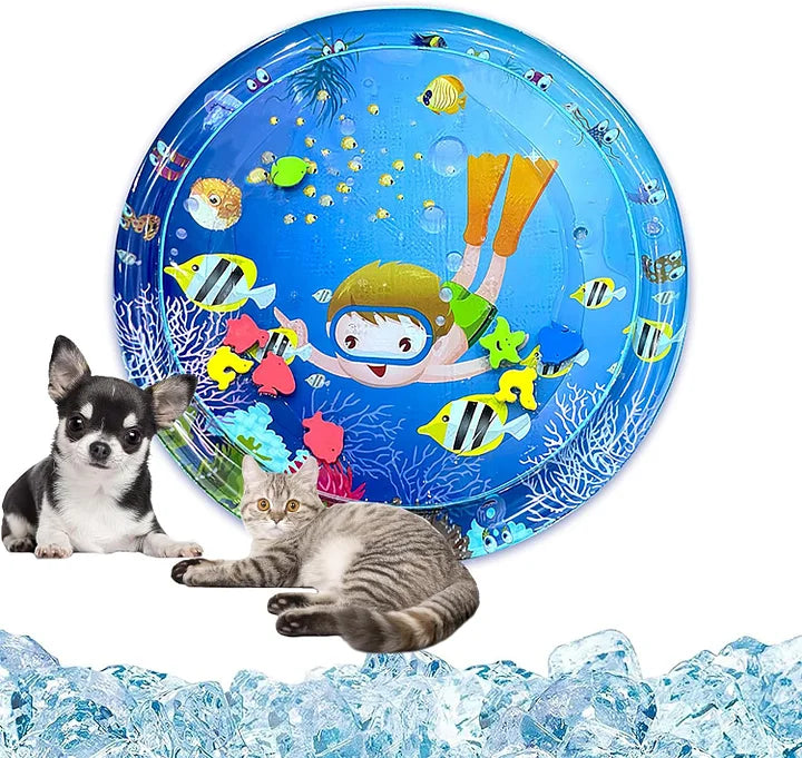 Pet Inflatable Water Play Mat - PetsLoveStory®