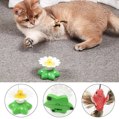 Automatic Electric Rotating cat Toy - PetsLoveStory®