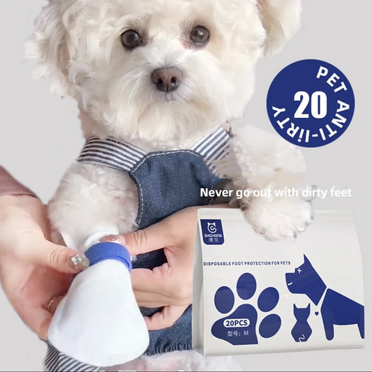 Pet Disposable Dog Shoes - PetsLoveStory®