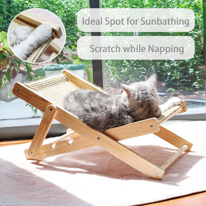 Cat Sisal Chair Rocking Chair - PetsLoveStory®