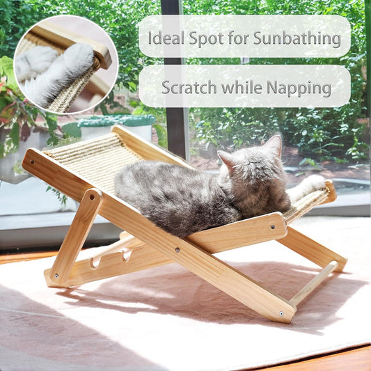 Cat Sisal Chair Rocking Chair - PetsLoveStory®