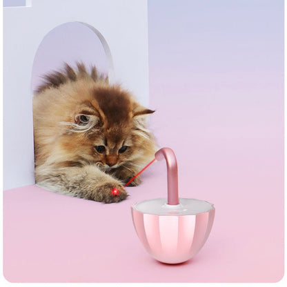 Automatic Cat Laser Toy Tumbler Design Pointer 360°Irregular Rotation - N02 - PetsLoveStory®