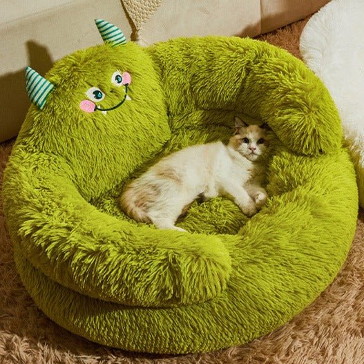 Horn Monster Pet Bed - PetsLoveStory®