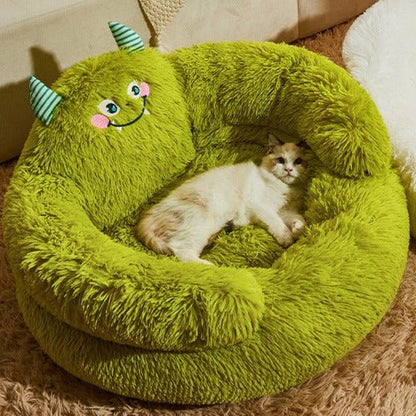 Horn Monster Pet Bed - PetsLoveStory®