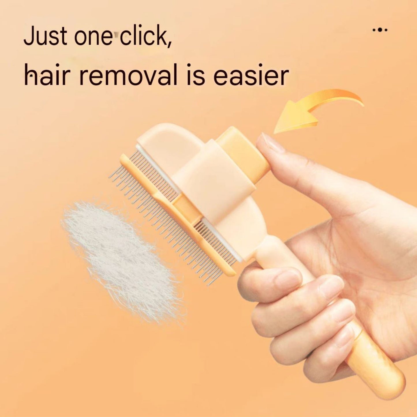 One-click self-cleaning and efficient hair removal - PetsLoveStory®