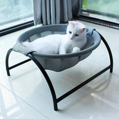 Floor Cat Hammock-With Stand - PetsLoveStory®