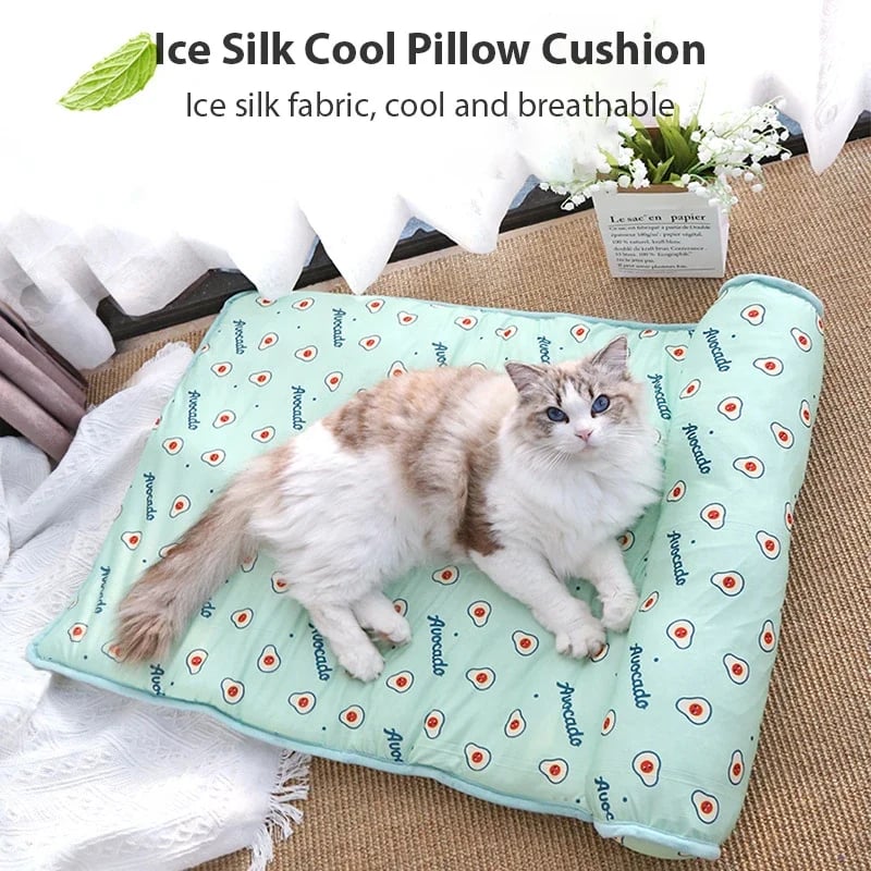 Ice Silk Cooling Mat for Dogs & Cats - PetsLoveStory®