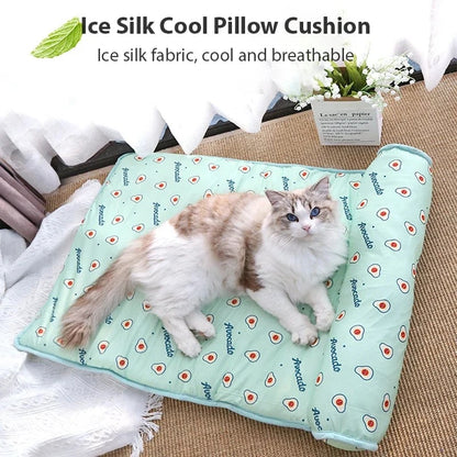 Ice Silk Cooling Mat for Dogs & Cats - PetsLoveStory®