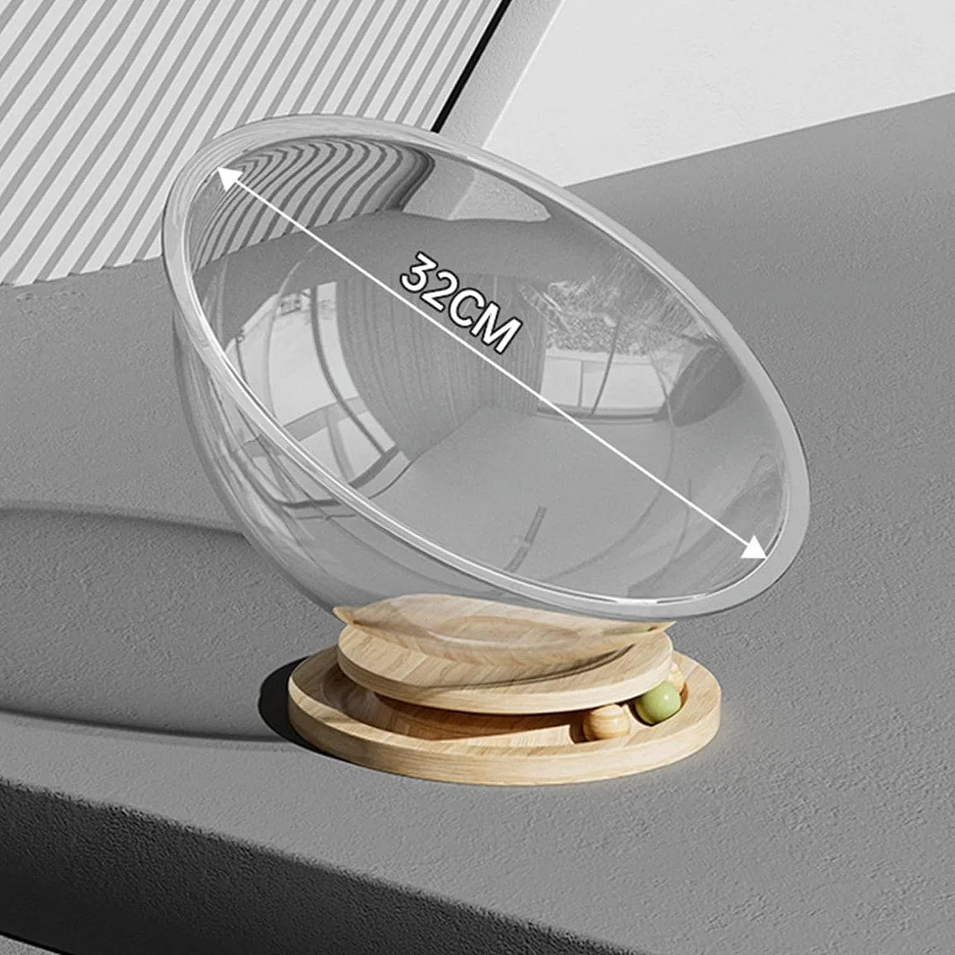 Space Capsule Cat Bed Transparnt Cat House - PetsLoveStory®