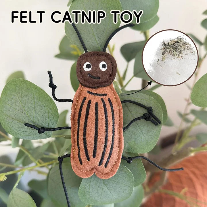 Insect Cat Toys for Cats, Felt Catnip Toy - PetsLoveStory®