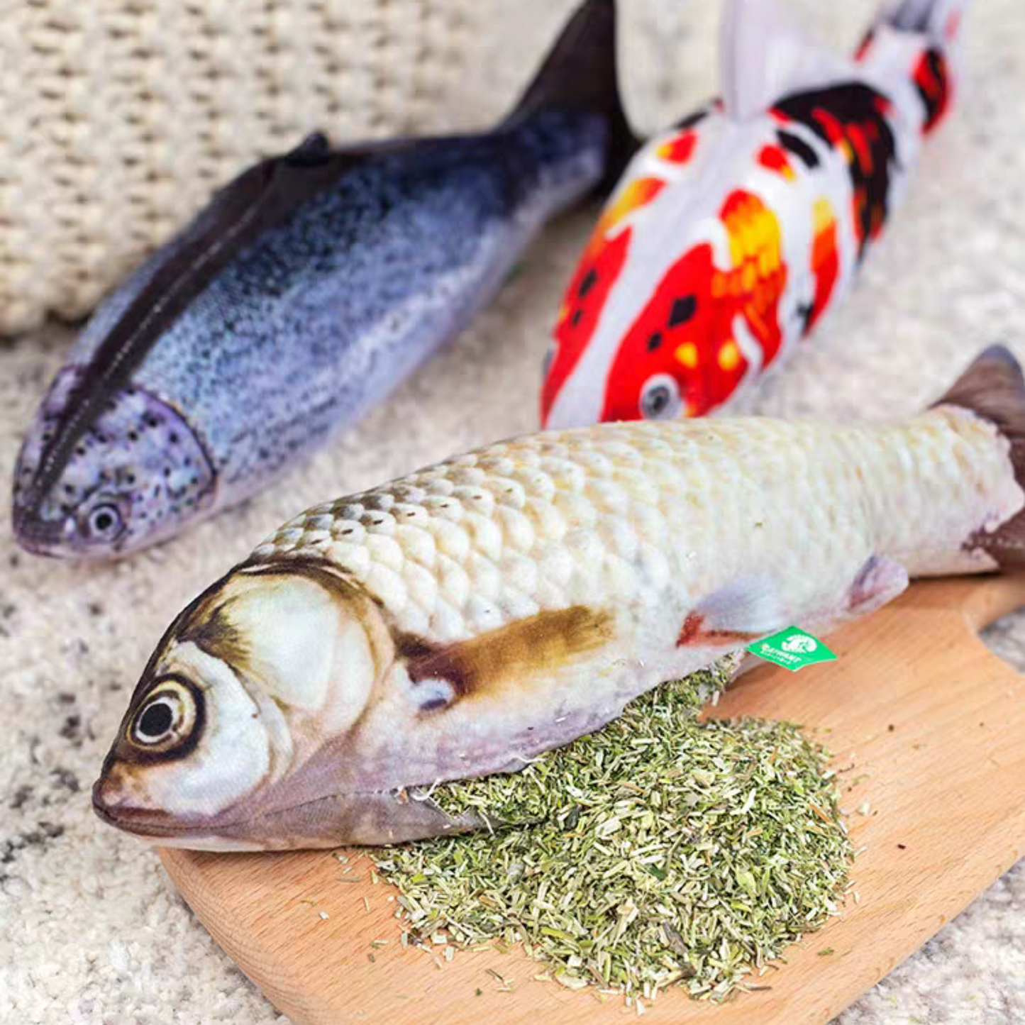 Cat Toys Fish Toy Cat Catnip - PetsLoveStory®