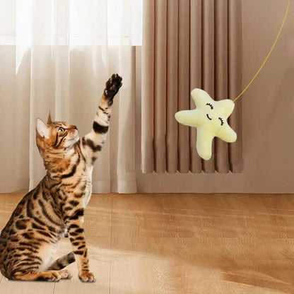 Cat Kitten Door Hanging Toy Cat Kitty Teaser Toy Pet Interactive Toys For Indoor - PetsLoveStory®