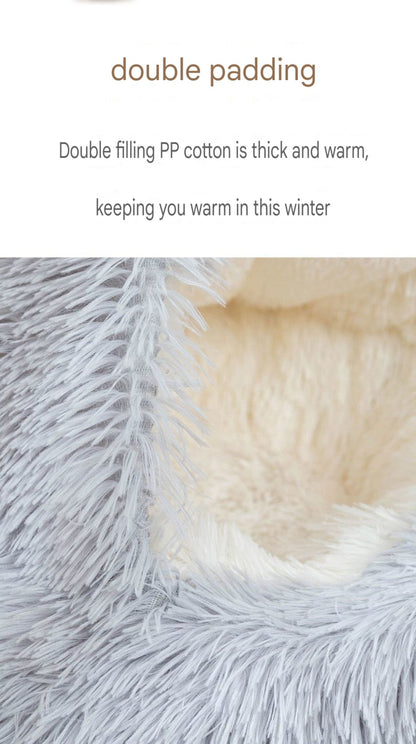 Warm cozy bed - PetsLoveStory®