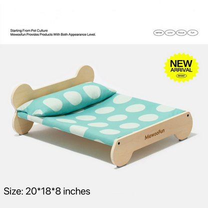 Cat luxury Wooden Bed - PetsLoveStory®