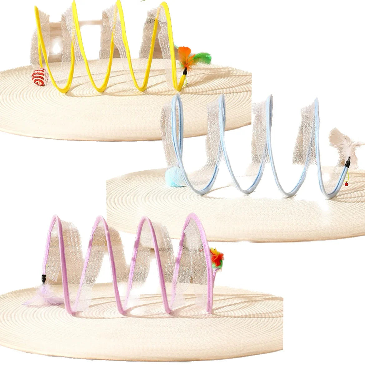 Folding Cat Tunnel Pet Toys - PetsLoveStory®