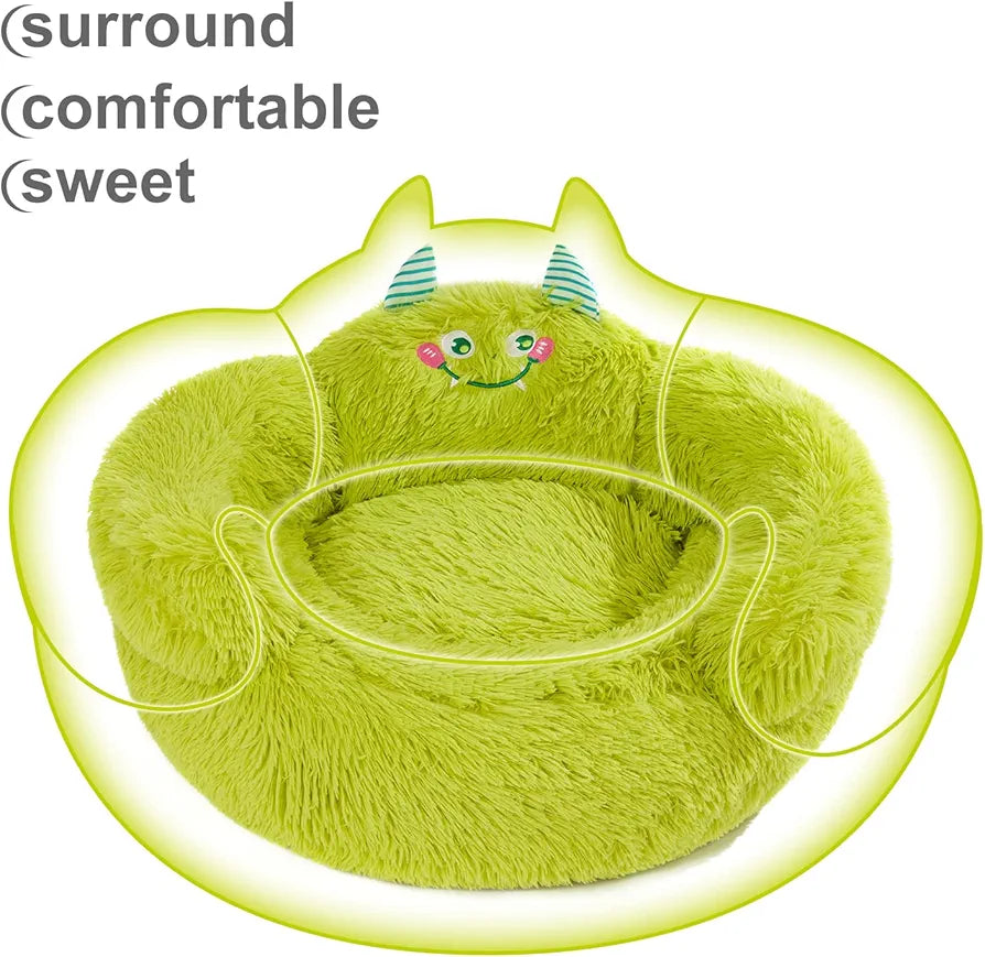 Horn Monster Pet Bed - PetsLoveStory®