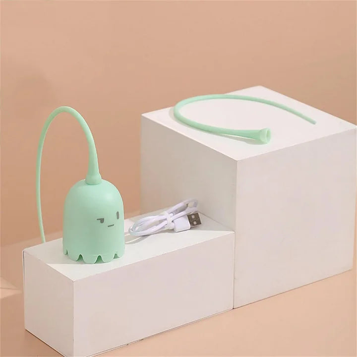 Cat Wand Toy Automatic Silicone Tail Teaser Toy 2 In 1 - PetsLoveStory®