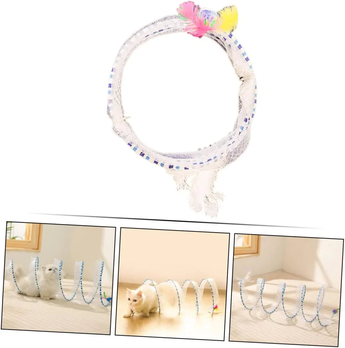 Folding Cat Tunnel Pet Toys - PetsLoveStory®