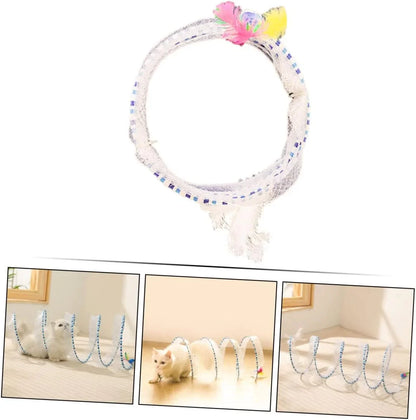 Folding Cat Tunnel Pet Toys - PetsLoveStory®