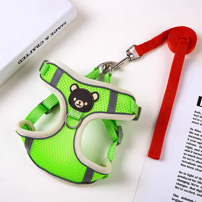 Vest style dog leash - PetsLoveStory®