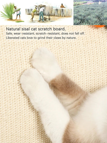 Cat House Tent Shape with Sisal Scratcher - PetsLoveStory®