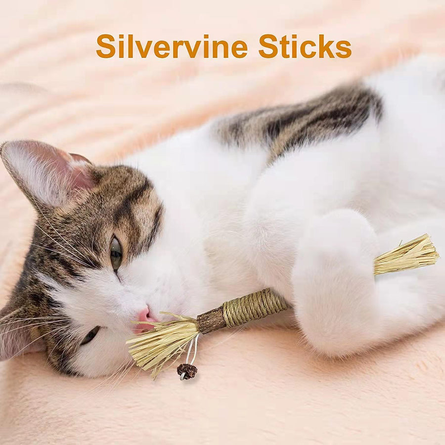 Cat Toys Silvervine Chew Stick - PP18 - PetsLoveStory®