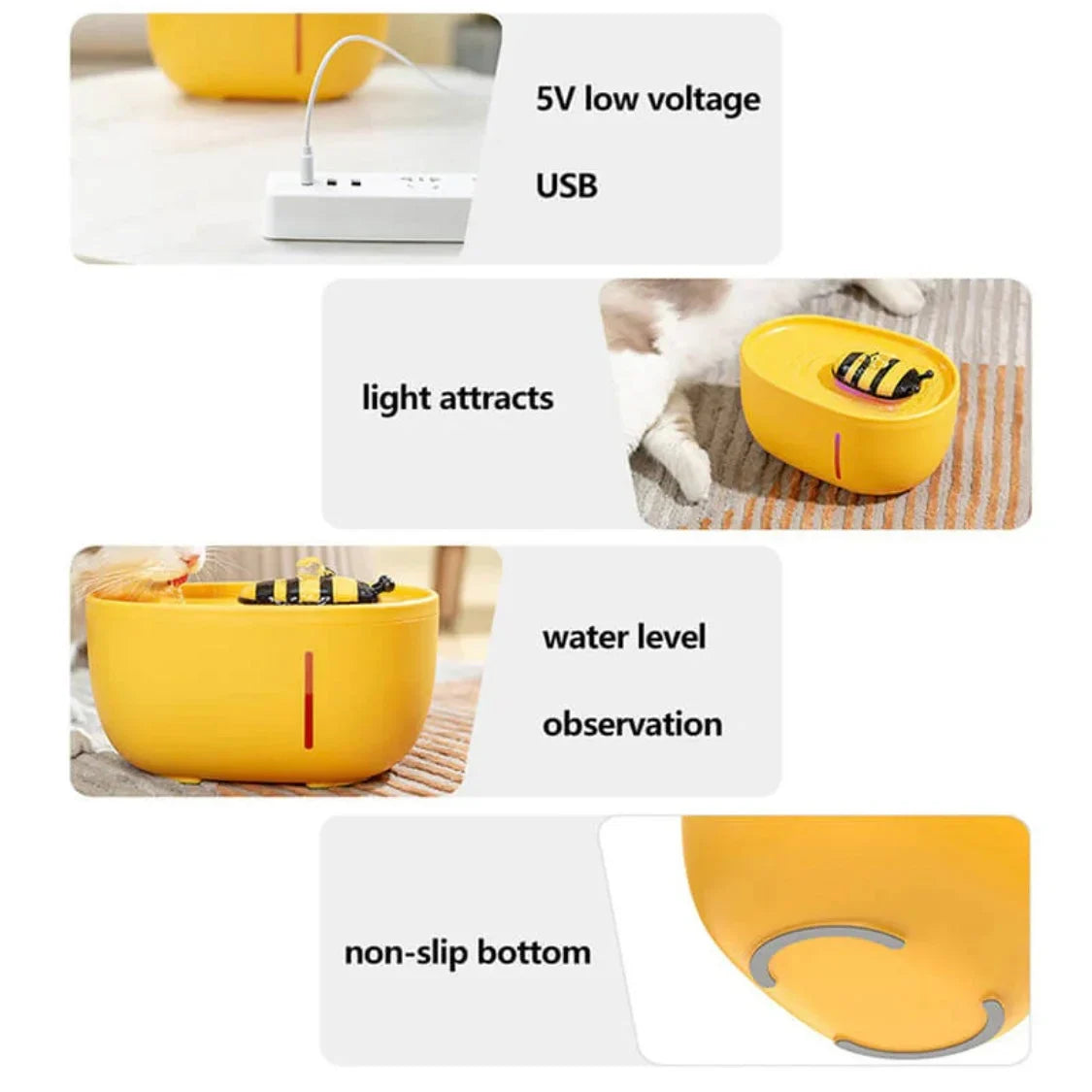 Pet Water Fountain - PetsLoveStory®