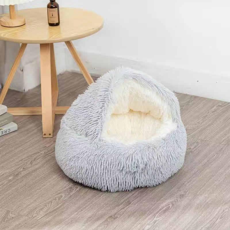 Warm cozy bed - PetsLoveStory®