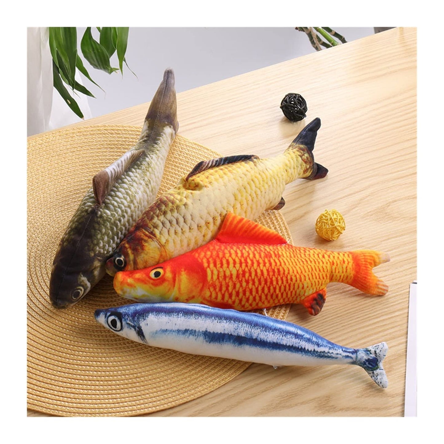Cat Toys Fish Toy Cat Catnip - PetsLoveStory®
