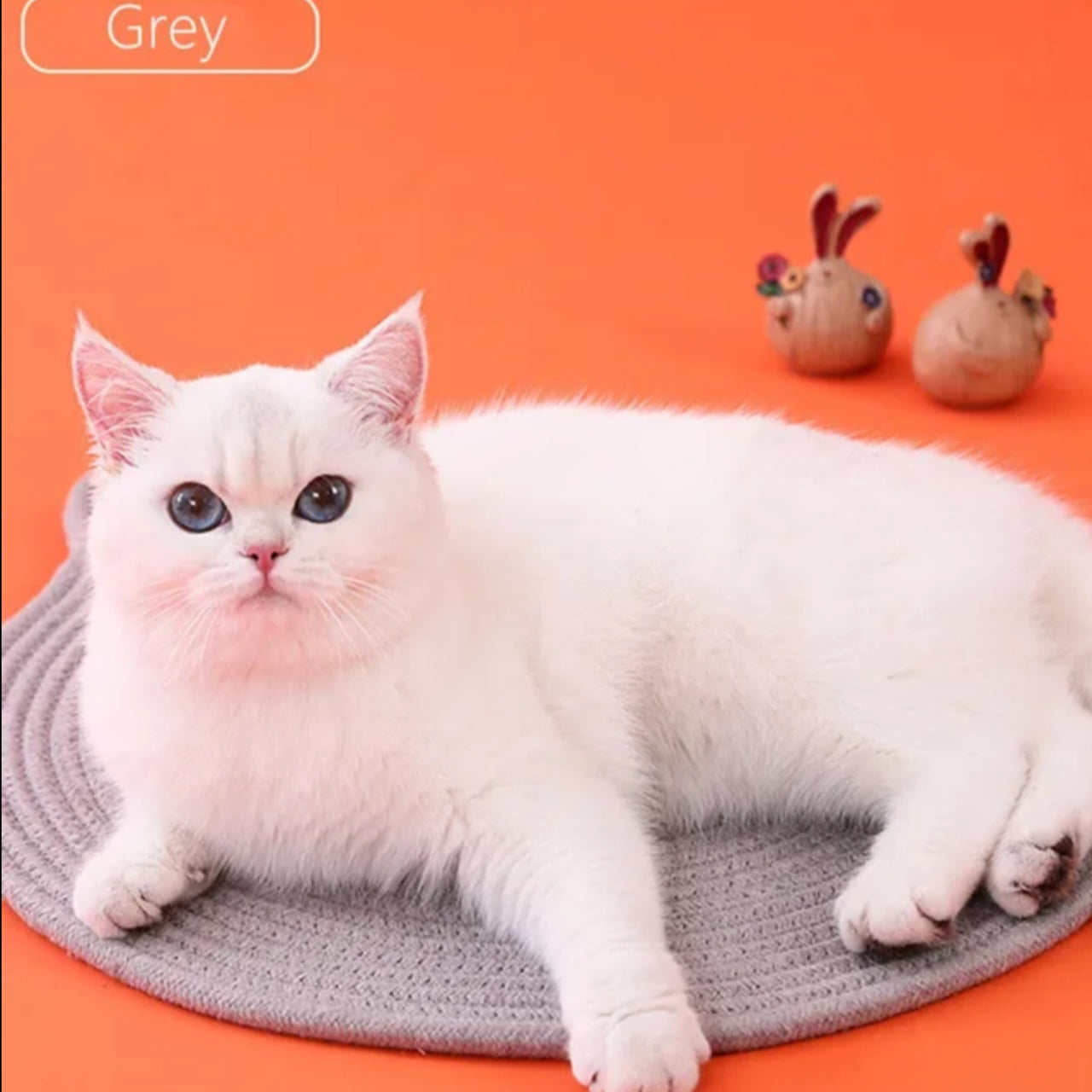 Handmade hemp rope cat scratching board - PetsLoveStory®