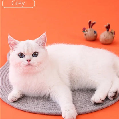 Handmade hemp rope cat scratching board - PetsLoveStory®