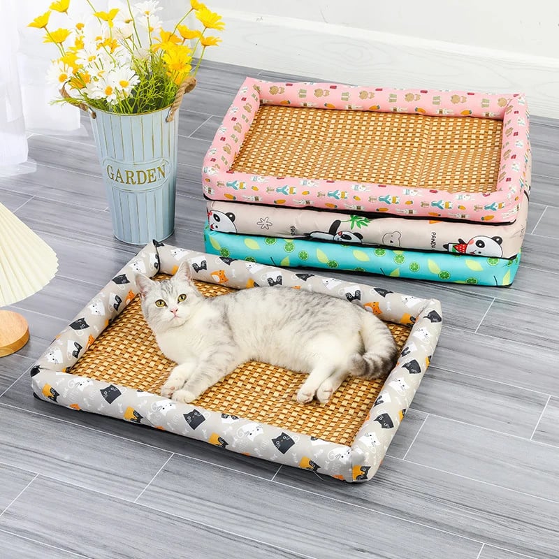 Breathable Pet Summer Cooling Bed - PetsLoveStory®