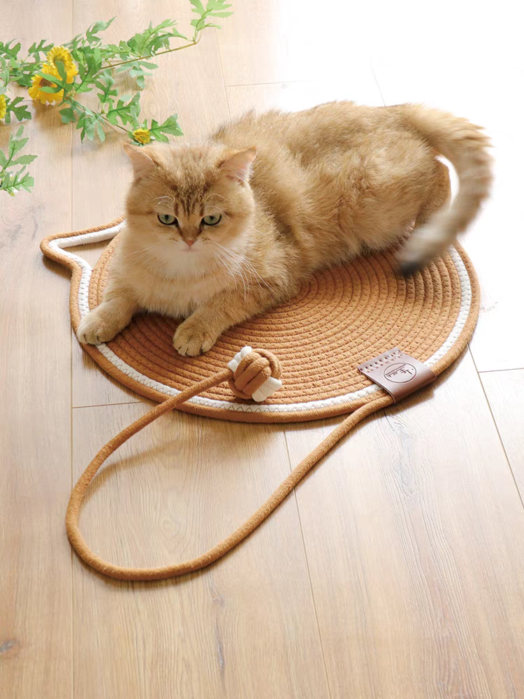 Ball integrated cat scratching mat - PetsLoveStory®