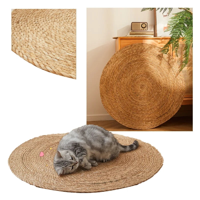 Cat handmade Summer Sleeping + Scratching Mat - PetsLoveStory®