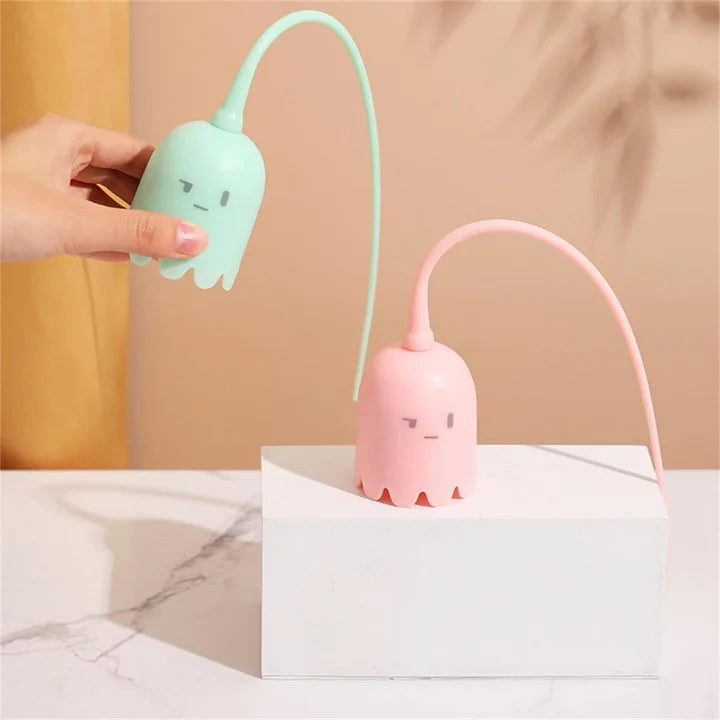 Cat Wand Toy Automatic Silicone Tail Teaser Toy 2 In 1 - PetsLoveStory®