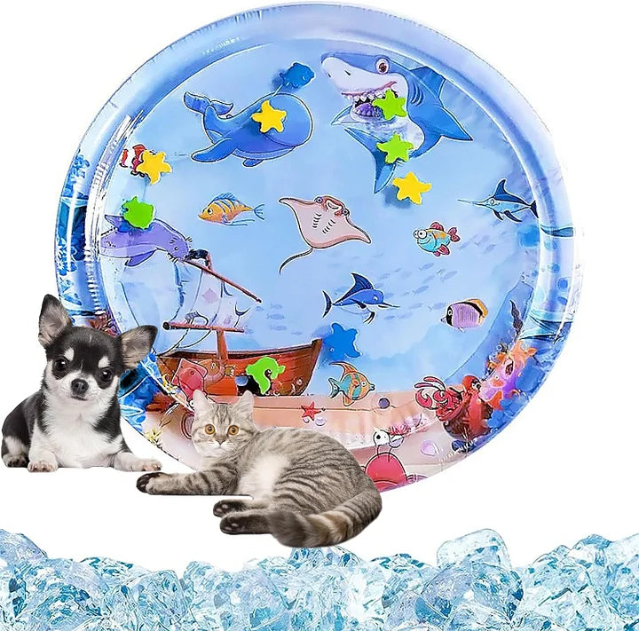 Pet Inflatable Water Play Mat - PetsLoveStory®