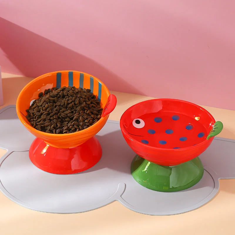 Ceramic Cat Bowl - PetsLoveStory®