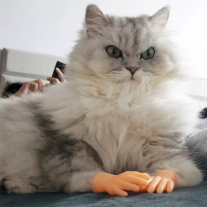 6PCS Cat Little funny Fake Human Hand - PetsLoveStory®