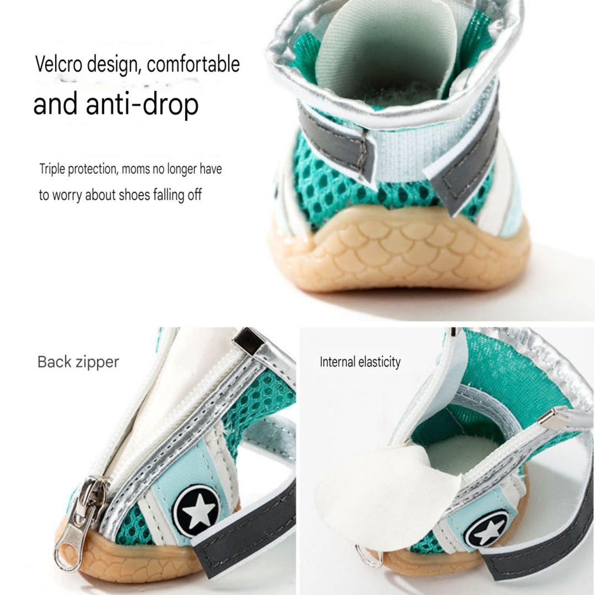 Light and breathable dog shoes - PetsLoveStory®