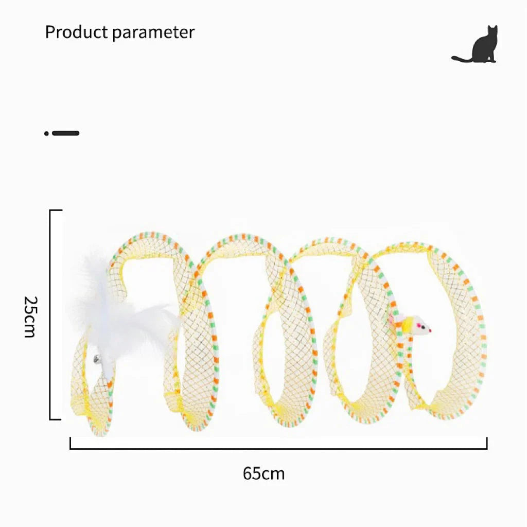 Folding Cat Tunnel Pet Toys - PetsLoveStory®