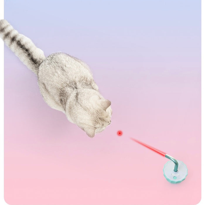 Automatic Cat Laser Toy Tumbler Design Pointer 360°Irregular Rotation - N02 - PetsLoveStory®