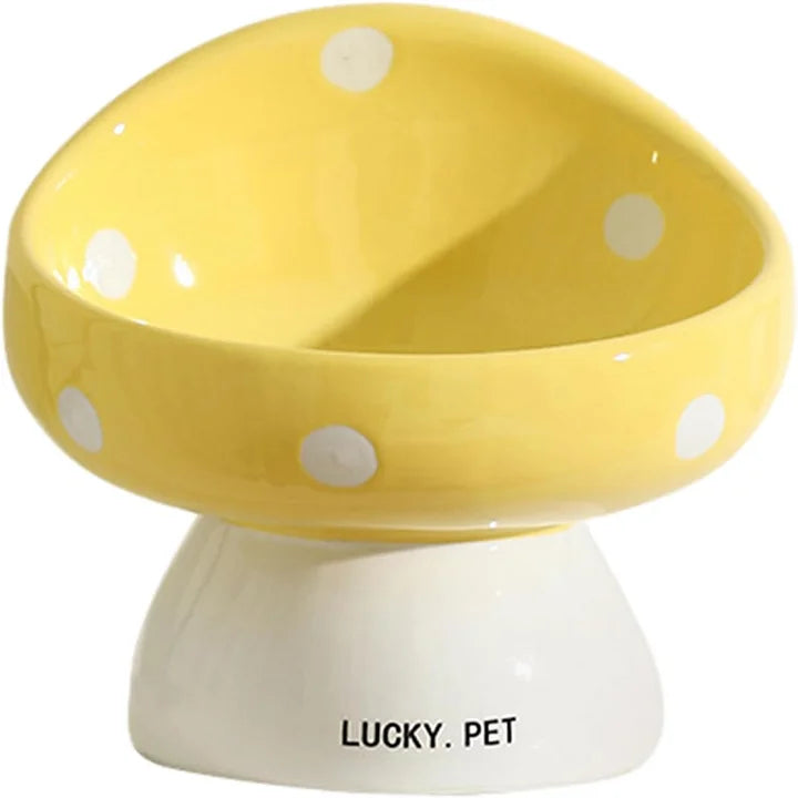 Cat Bowls Raised Cat Food Bowls - PetsLoveStory®