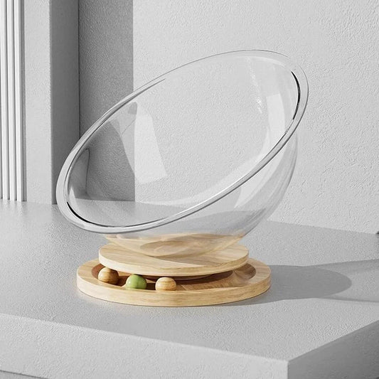 Space Capsule Cat Bed Transparnt Cat House - PetsLoveStory®